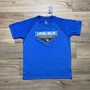 Moment Mens Orlando Magic Loyal Blue Season Ticket Holder Graphic T Shirt L Blue